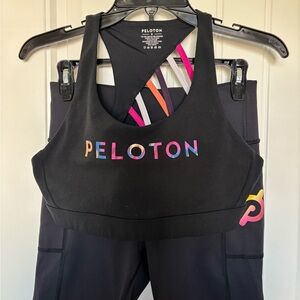 Peloton Activewear Set with Multicolor Logo